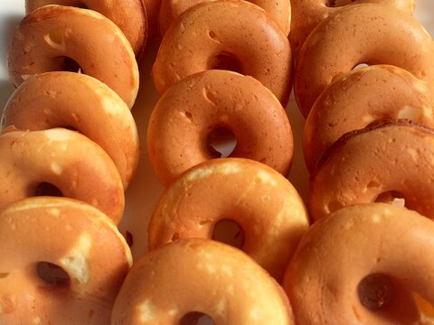 ふんわりリッチな♪簡単焼きドーナツ